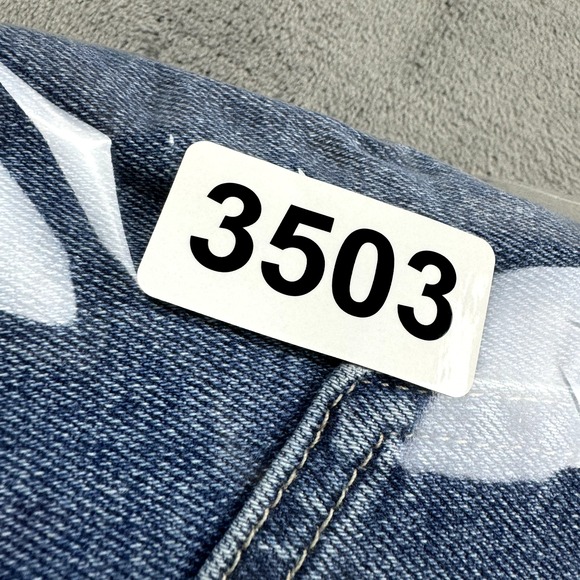 Hollister Jeans Womens Size 7 Ultra High Rise Mom Tapered Belted 27" Paper Bag - Picture 12 of 12